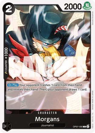 Image of Morgans (OP07-090) - 500 Years in the Future